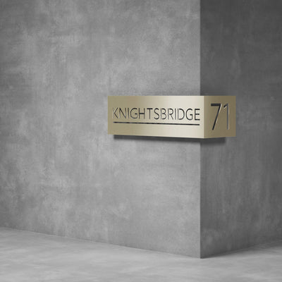 House Number Corner | D02 - Design11