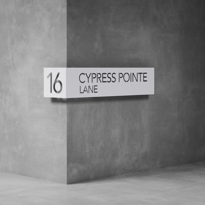 House Number Corner | D03 - Design11