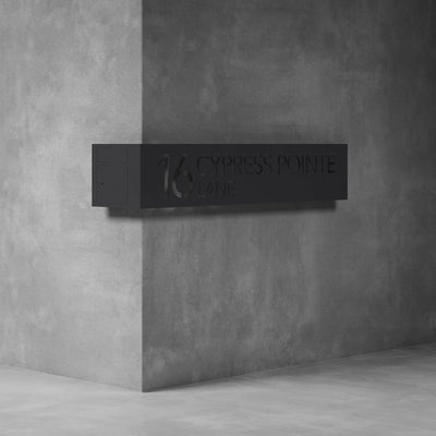 House Number & Mailbox | D01 - Design11