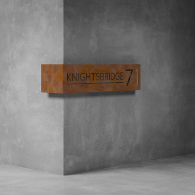 House Number & Mailbox | D02 - Design11