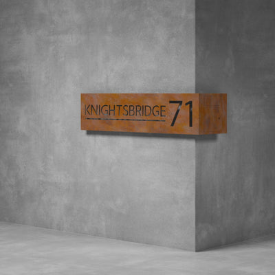 House Number & Mailbox | D03 - Design11
