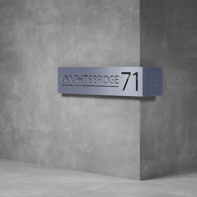 House Number & Mailbox | D03 - Design11
