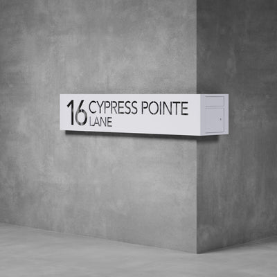 House Number & Mailbox | D04 - Design11