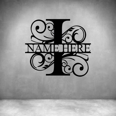 I - Alphabet Personalized Monograms - Design11