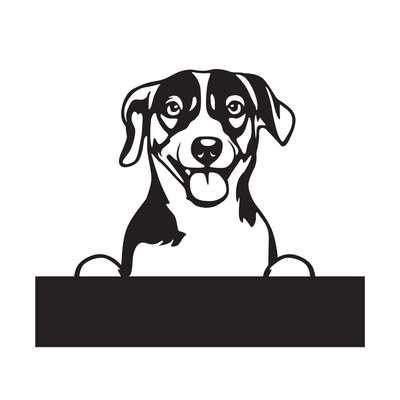 Jack Russell with Custom Text - Design11