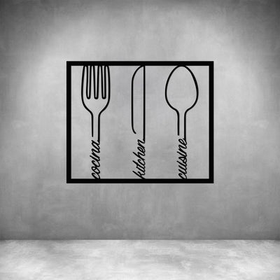 Kitchen Utencils in Frame - Design11