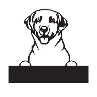 Labrador Retriever with Custom Text - Design11