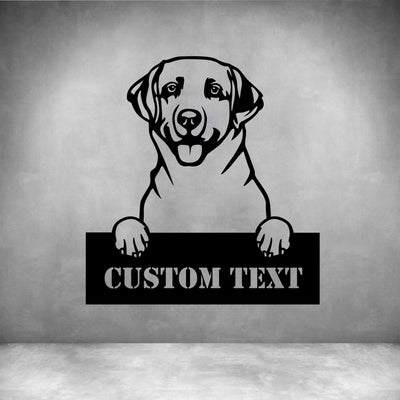 Labrador Retriever with Custom Text - Design11