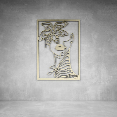 Lady Blossom Wall Art - Design11