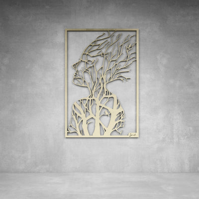 Lady Nature Wall Art - Design11