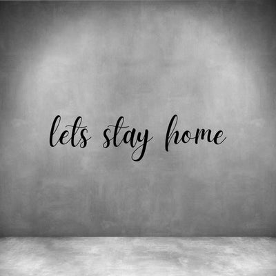 Let's stay home - Design11