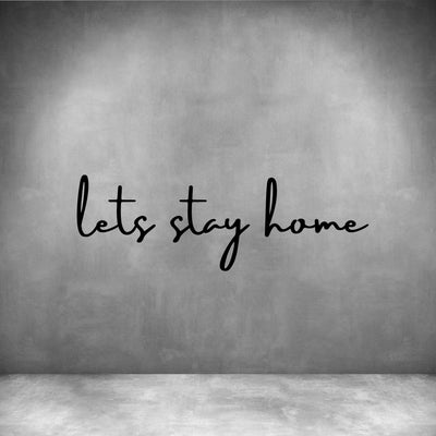 Let's stay home - Design11