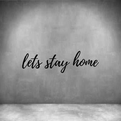 Let's stay home - Design11