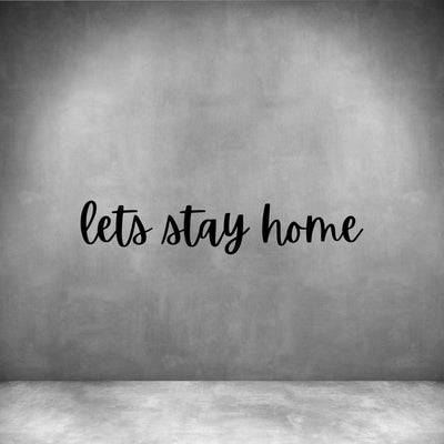 Let's stay home - Design11