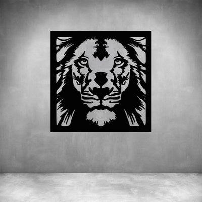 Lion Face in Frame - Design11