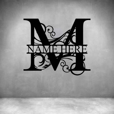 M - Alphabet Personalized Monograms - Design11