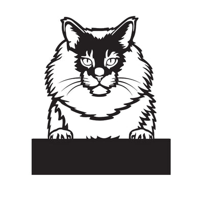 Maine Coon with Custom Text - Design11