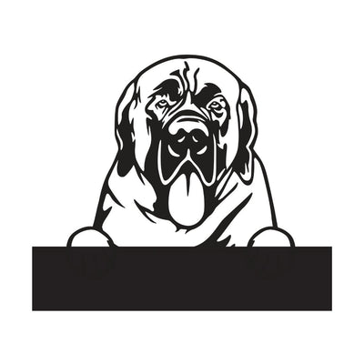 Mastiffs with Custom Text - Design11