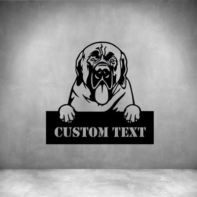 Mastiffs with Custom Text - Design11