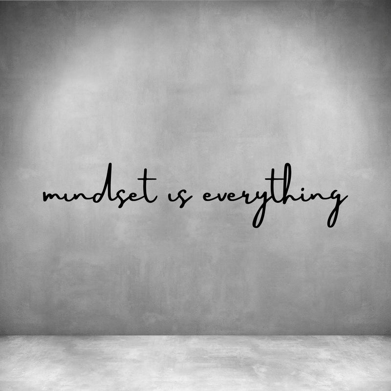 Mindset is everything