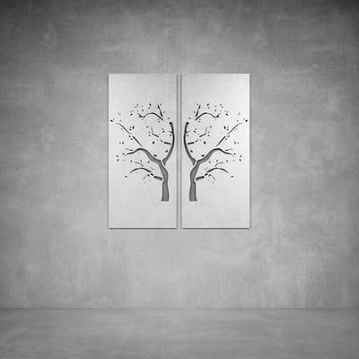 Mirror Tree Wall Art - Design11