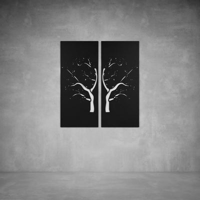 Mirror Tree Wall Art - Design11