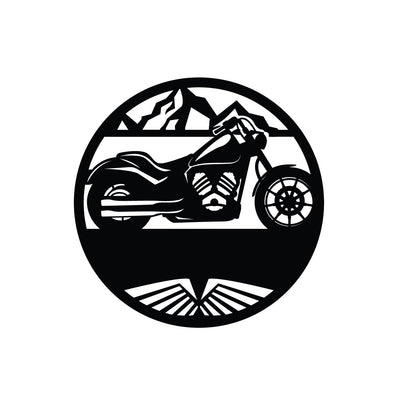 Motorbike with Custom Text - Design11