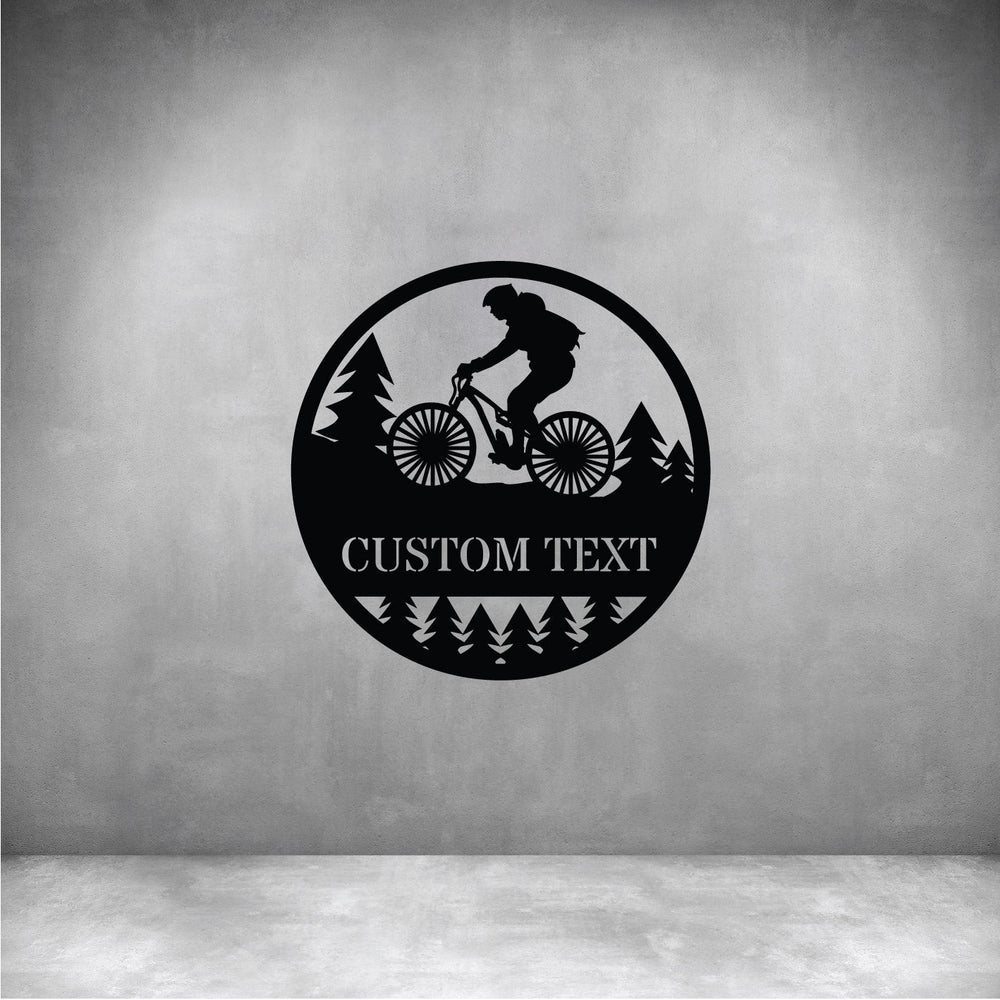Mountain Bike with Custom Text – Design11