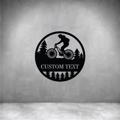 Mountain Bike with Custom Text - Design11