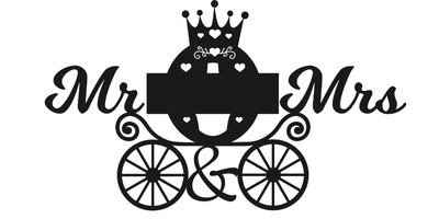 MR AND MRS 2 WITH CUSTOM TEXT - Design11