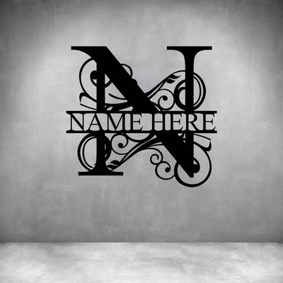 N - Alphabet Personalized Monograms - Design11