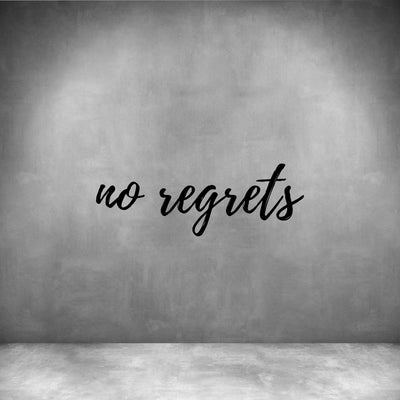No regrets - Design11