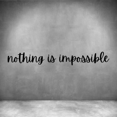 Nothing is impossible - Design11