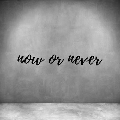 Now or never - Design11