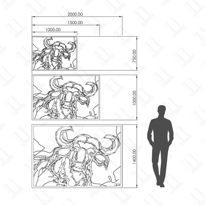 Nyati Wall Art - Design11