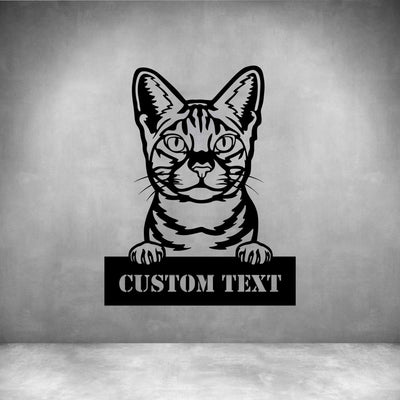 Ocicat with Custom Text - Design11