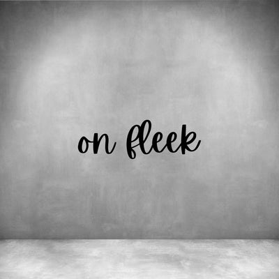 On Fleek