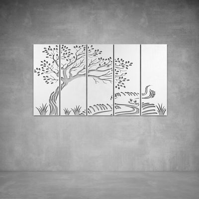 Oriental Tree Wall Art - Design11