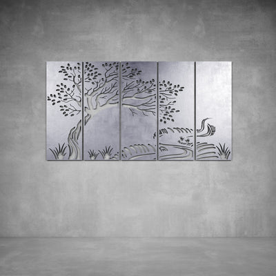 Oriental Tree Wall Art - Design11