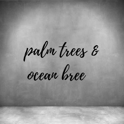 Palm trees & Ocean breeze - Design11