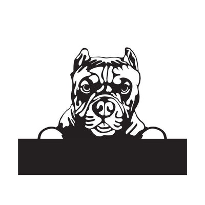 Pitbull with Custom Text - Design11