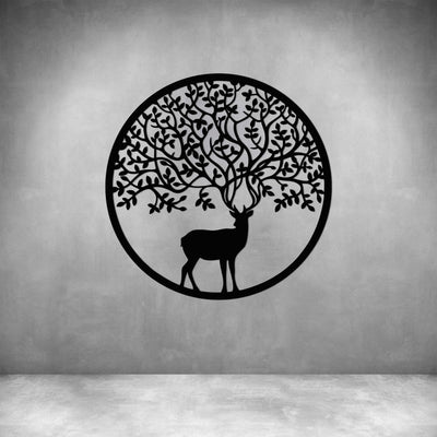Reindeer with Leaf Horns - Design11