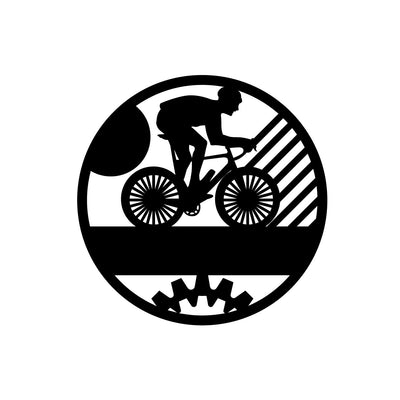 Road Bike with Custom Text - Design11