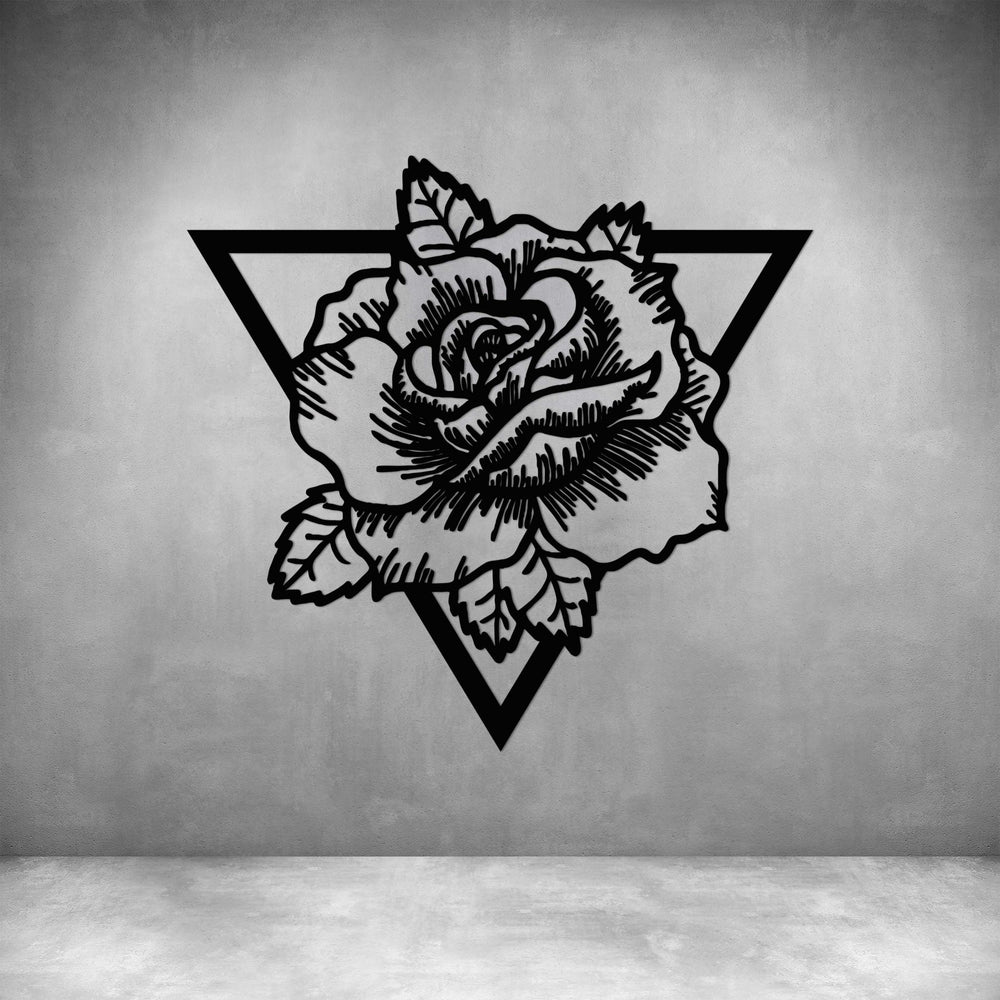 Triangular Rose Patterns Rose in Triangle | Design11