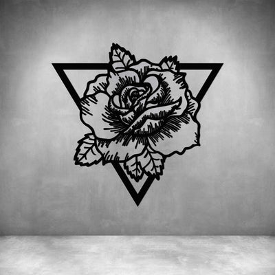 Rose in Triangle - Design11