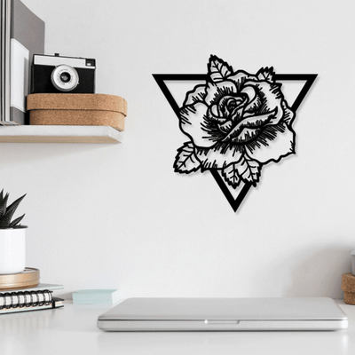 Rose in Triangle - Design11