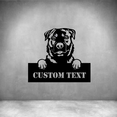 Rottweilers with Custom Text - Design11