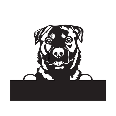Rottweilers with Custom Text - Design11
