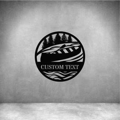 Row Boat with Custom Text - Design11