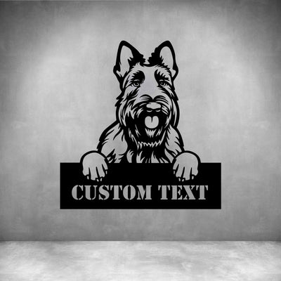 Scottish Terriers with Custom Text - Design11